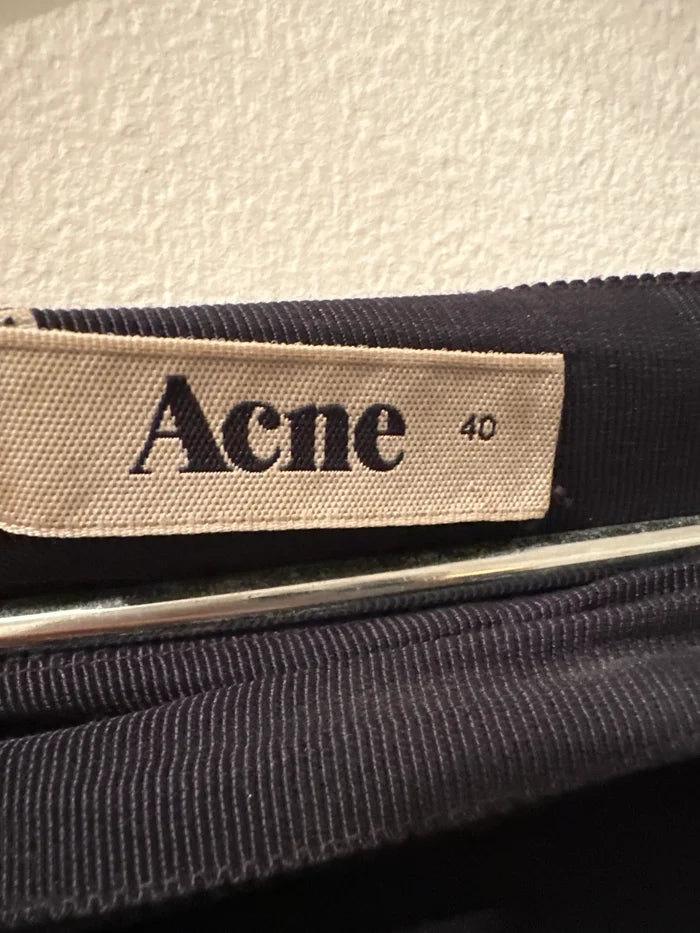 Acne Studios Prisma Minikjol I Scuba-kjol