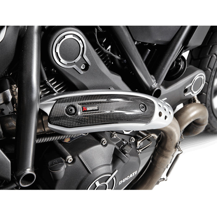 AKRAPOVIC DUCATI SCRAMBLER 15-16 HEAT SHIELD