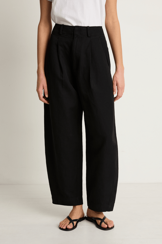 Apiece Apart Bari Crop Trouser - Black