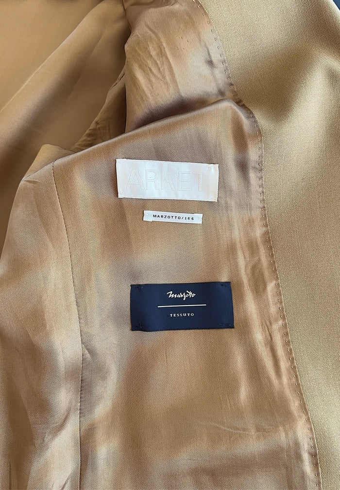 Arket Hopsack Wool Oversized-ullkavaj NWOT