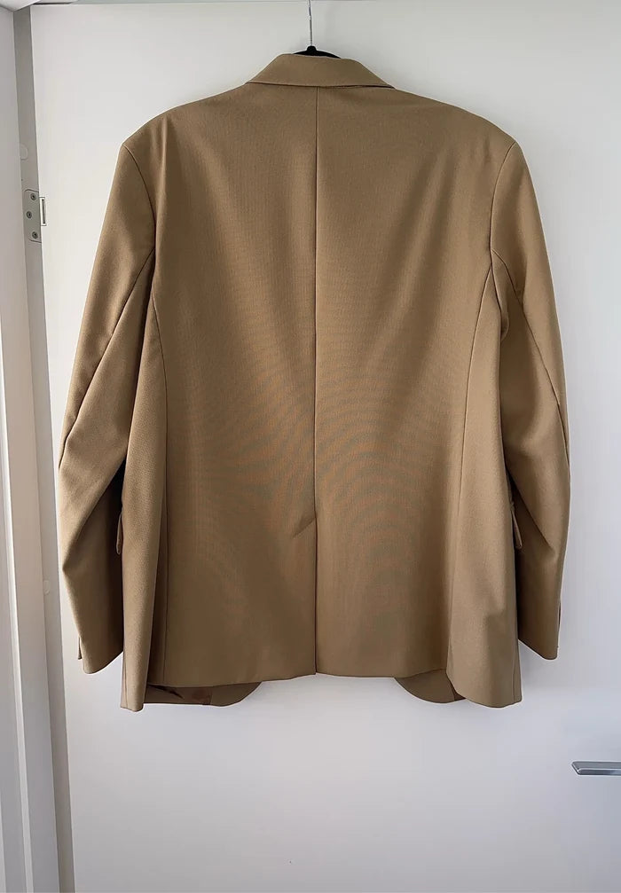 Arket Hopsack Wool Oversized-ullkavaj NWOT