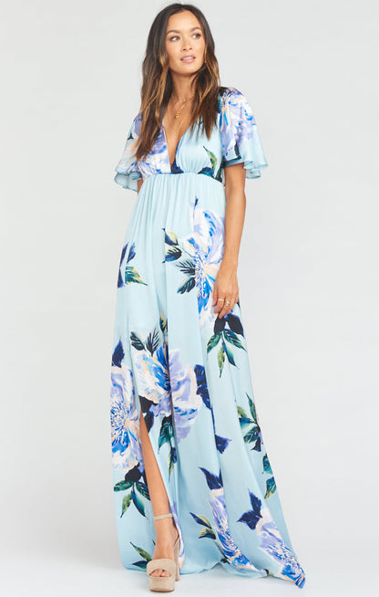 Faye Flutter Maxi Dress