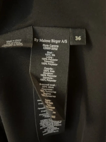 By Malene Birger Carona-sidenklänning NWT
