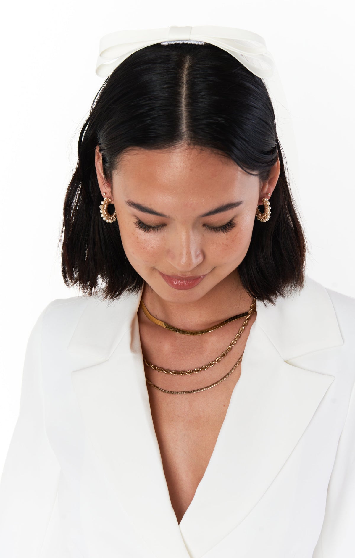 Ari Bow Veil ~ White