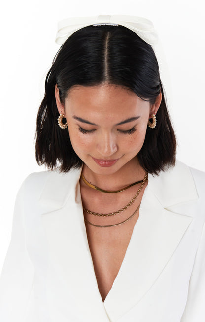 Ari Bow Veil ~ White