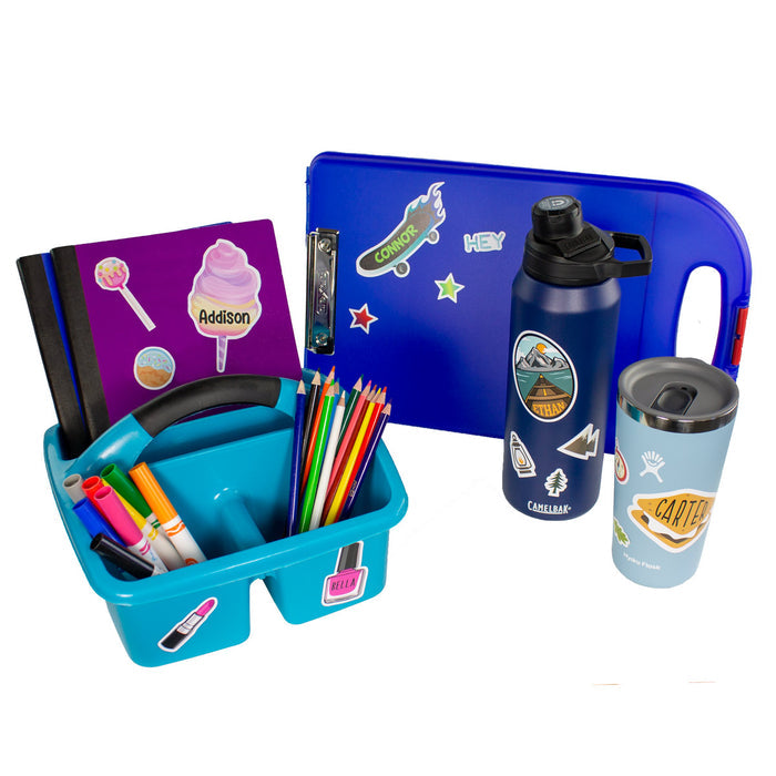 C&N Name-Taz-Stick™ Personalizable Sticker Sets