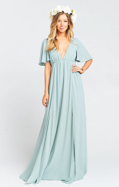 Faye Flutter Maxi Dress