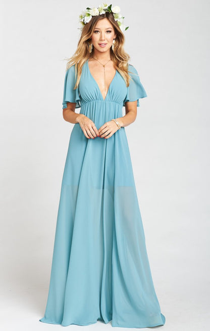Faye Flutter Maxi Dress