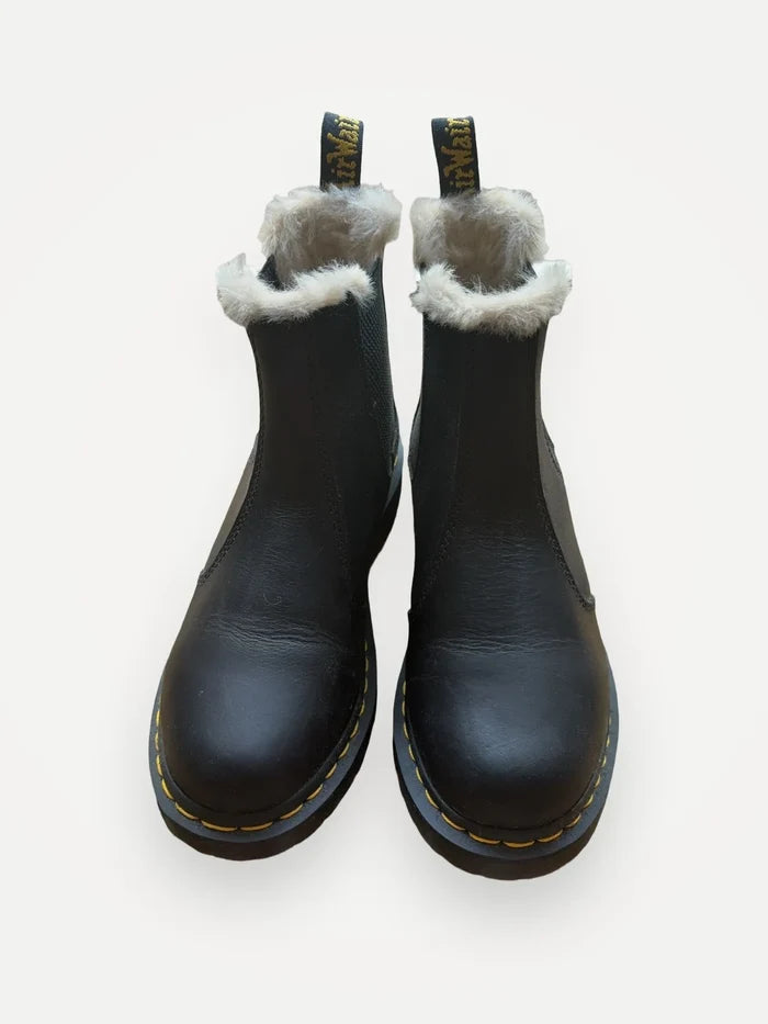 Dr. Martens Leonore-skinnvinterskor NWOT