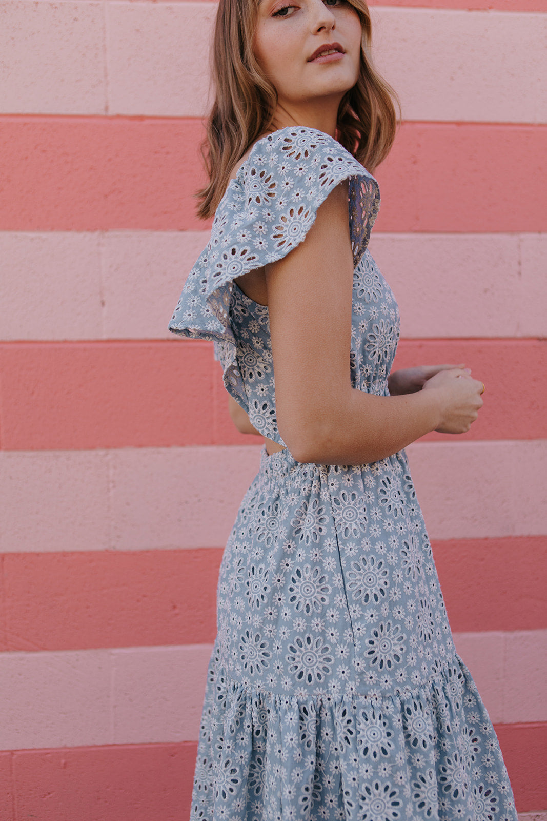 Fleure Eyelet Dress