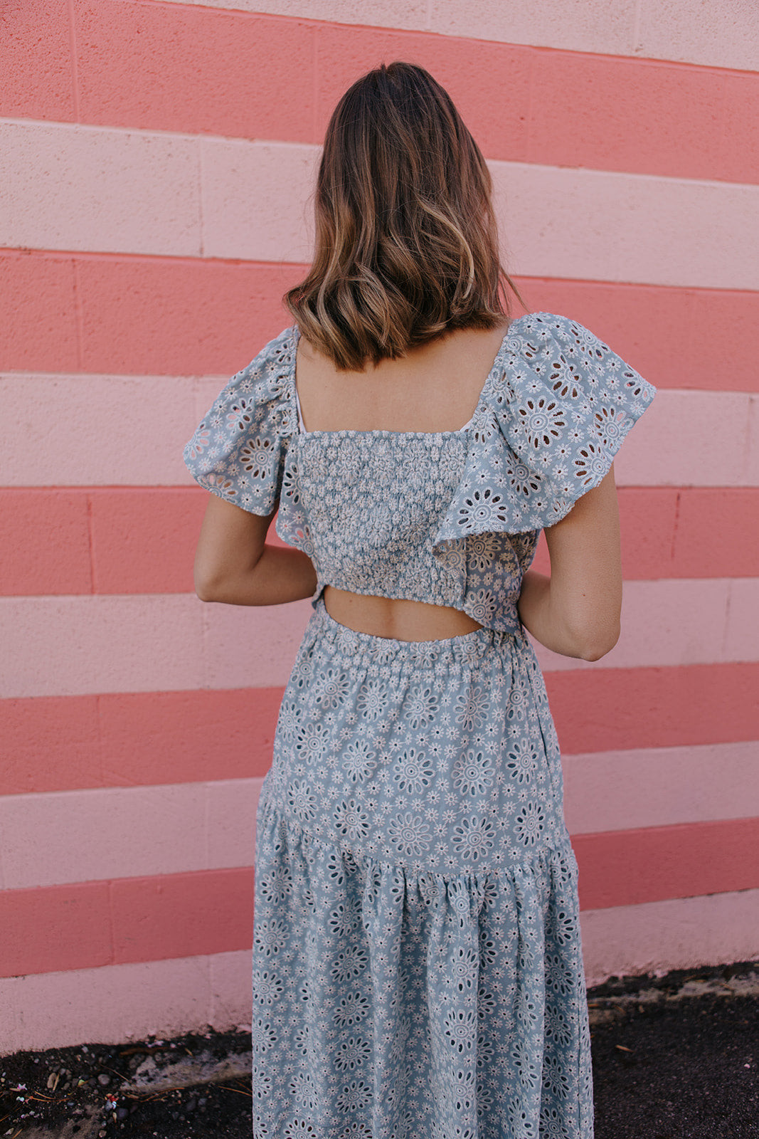 Fleure Eyelet Dress