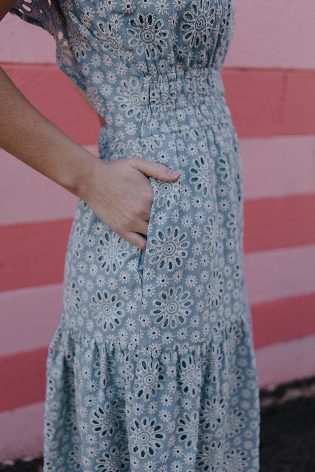 Fleure Eyelet Dress