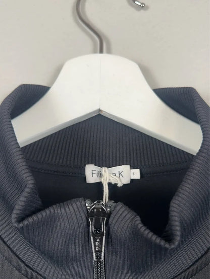 Filippa K Plated Zip-sweatshirt NWT