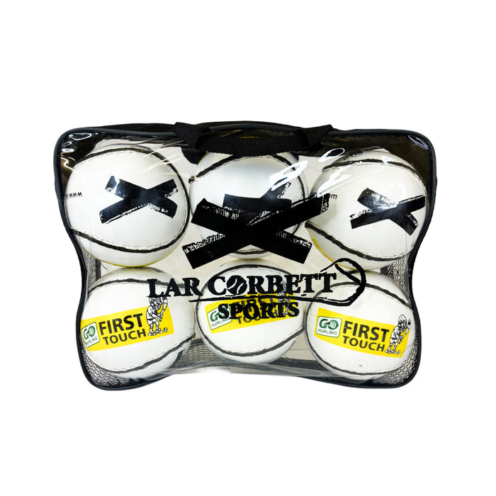 First Touch GAA Sliotars | 6 Pack Training Balls