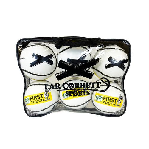 First Touch GAA Sliotars | 6 Pack Training Balls