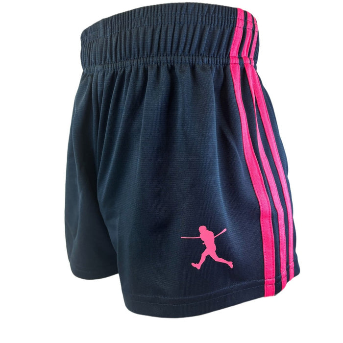 GAA Shorts | Navy & Pink | Lar Corbett Sports