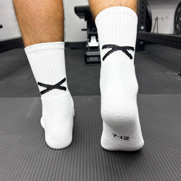 GAA Sports Socks | X Pro Midi Socks | Plain White | Lar Corbett Sports