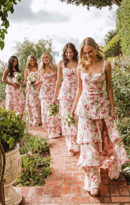 Lady Corset Dress ~ Garden Romantic