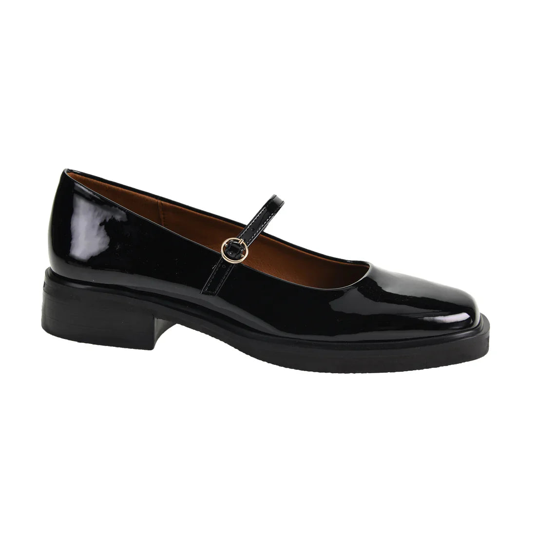 The Glossy Noir Mary Janes