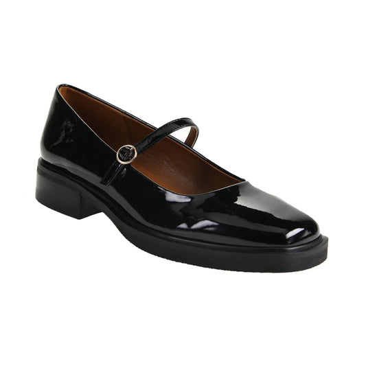 The Glossy Noir Mary Janes