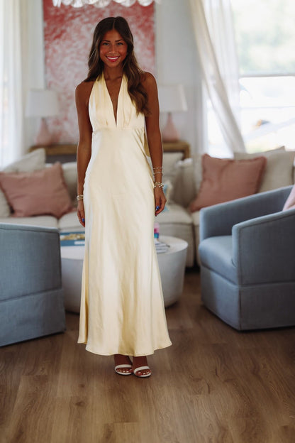 Daydreamer Maxi Dress - Yellow