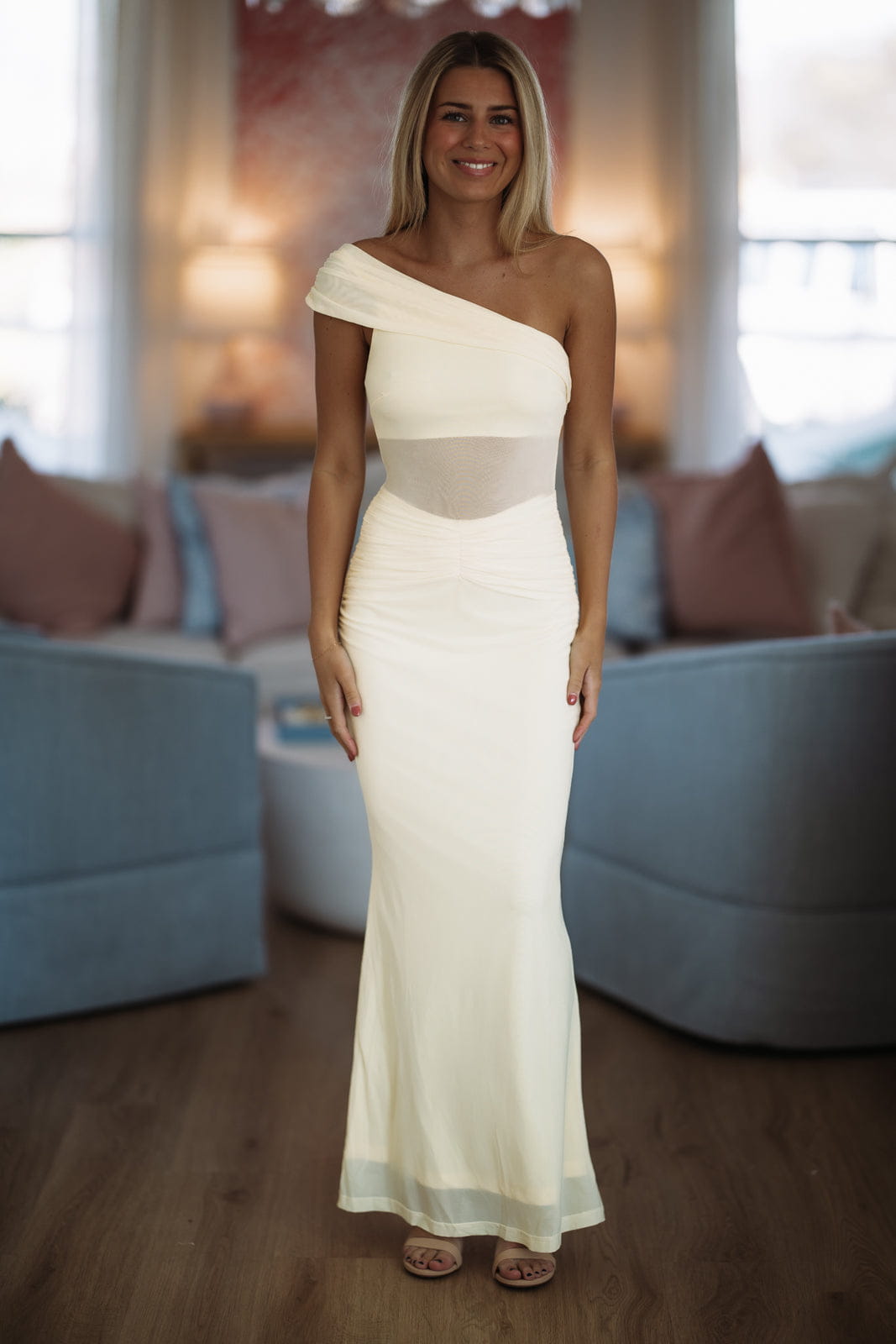 Meet Glamour Maxi Dress - Yellow
