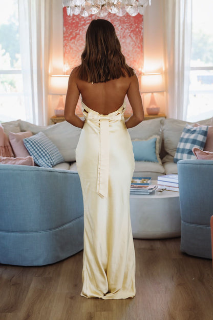Love Spell Maxi Dress - Butter Yellow