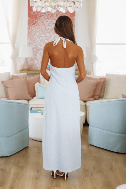 Desert Twilight Maxi Dress - Blue