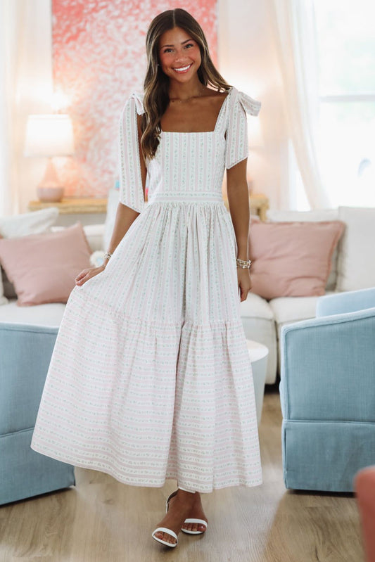 Divine Diva Midi Dress - Pink