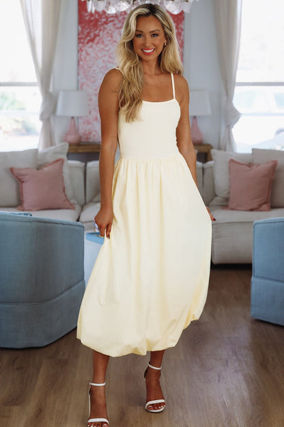 It's a Good Day Maxi Dress - Yellow