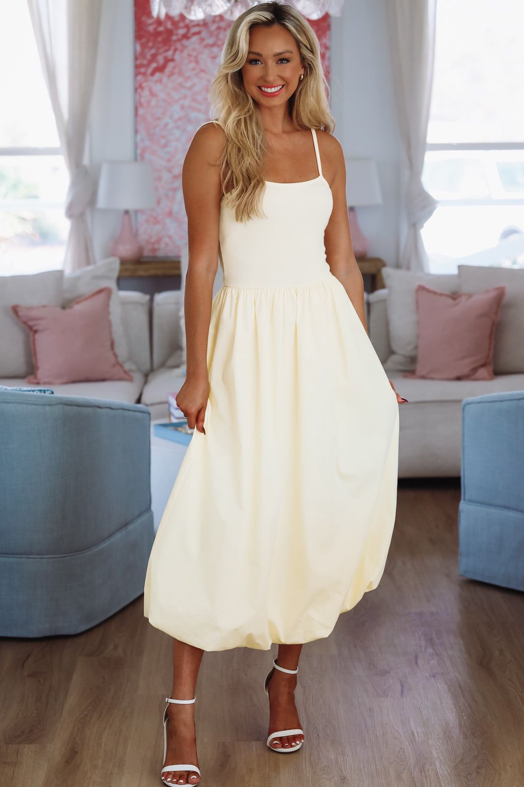 It's a Good Day Maxi Dress - Yellow