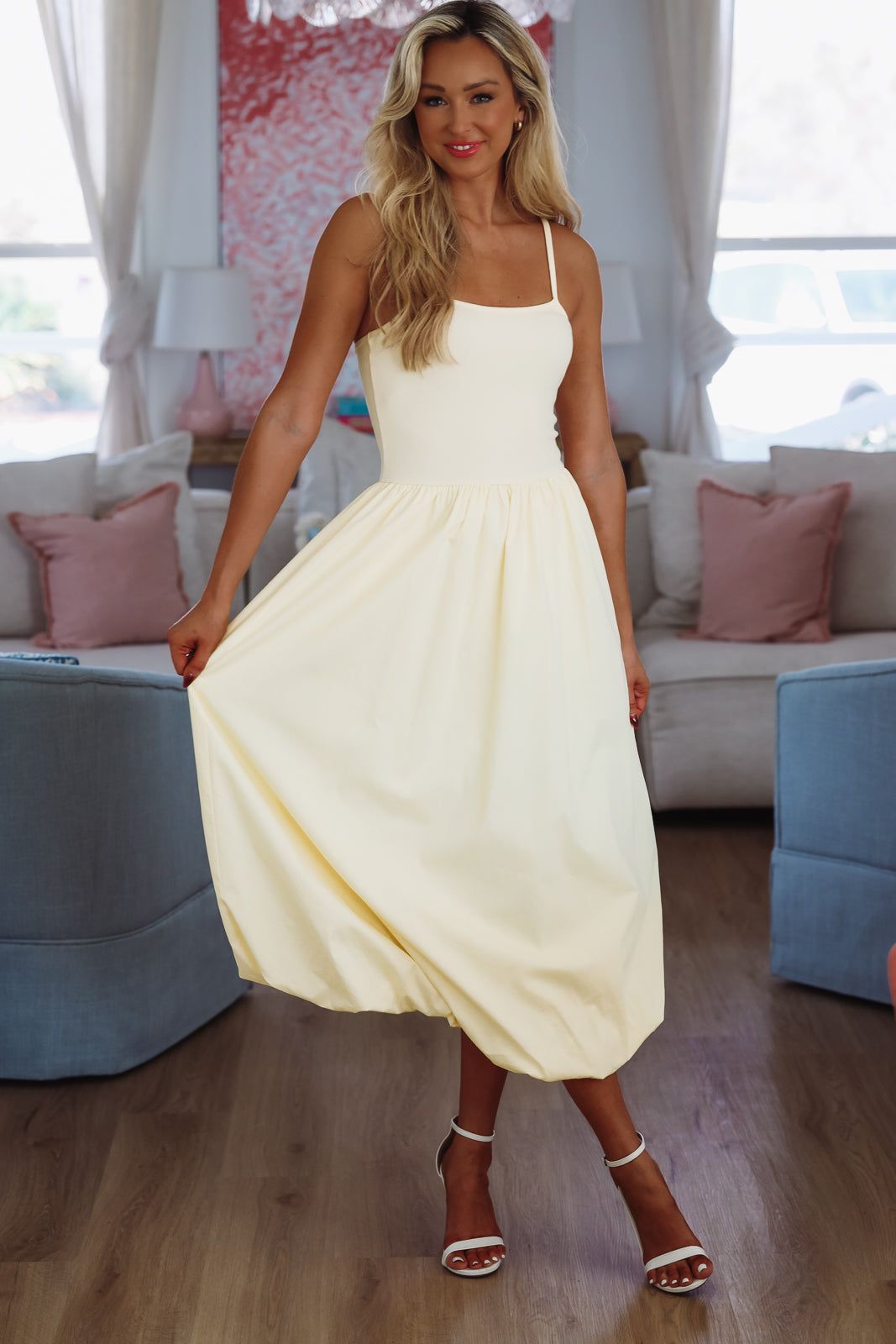 It's a Good Day Maxi Dress - Yellow