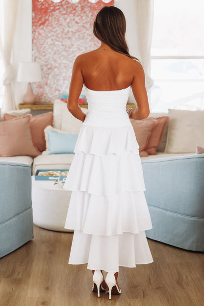 Mathilda Maxi Dress - White