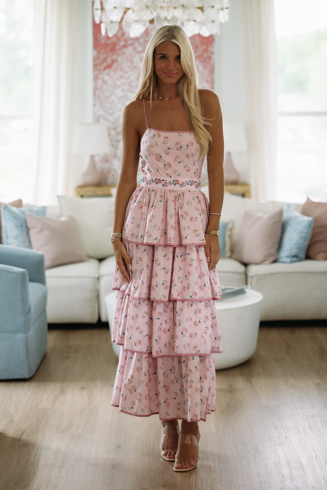 3 Wishes Maxi Dress - Pink