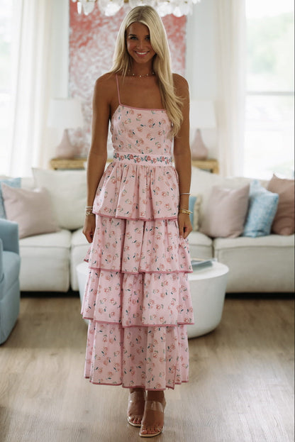 3 Wishes Maxi Dress - Pink