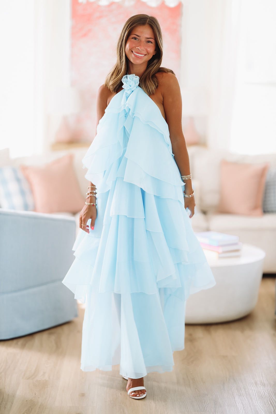 Mystic Blue Maxi Dress - Blue