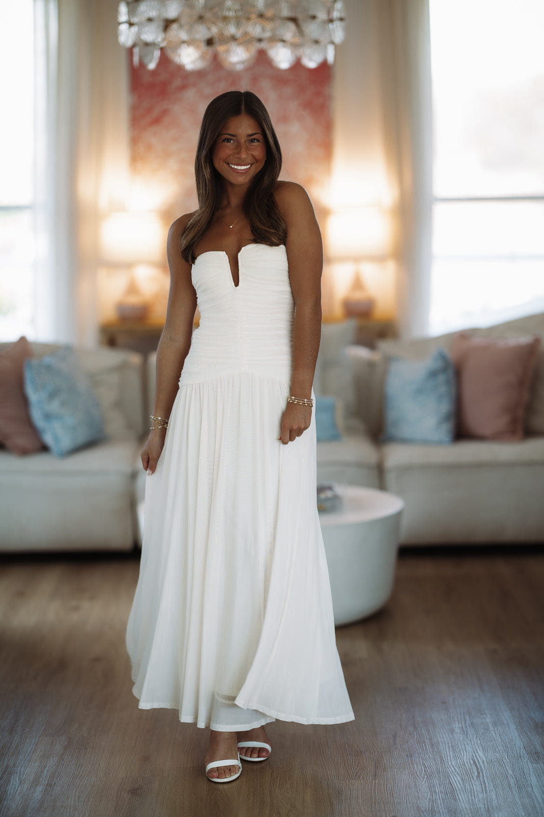 Forever Begins Maxi Dress - Ivory