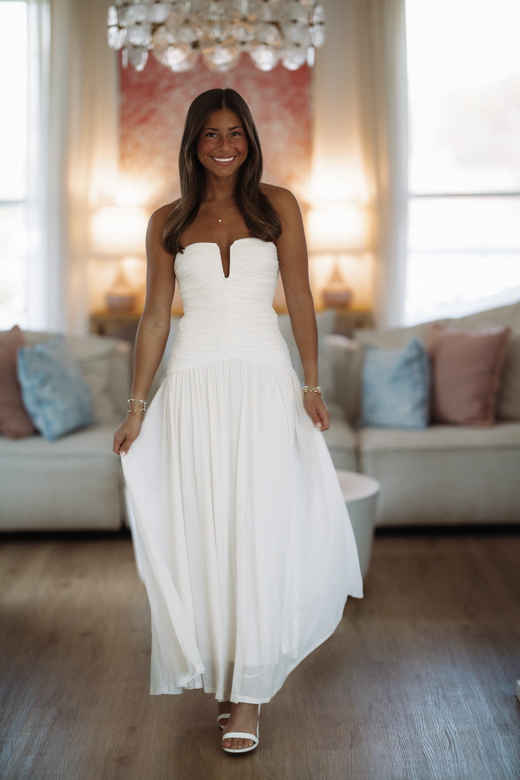 Forever Begins Maxi Dress - Ivory