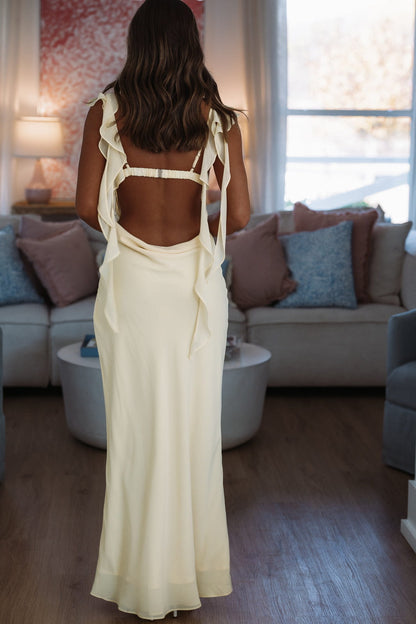 Breathless Maxi Dress - Yellow