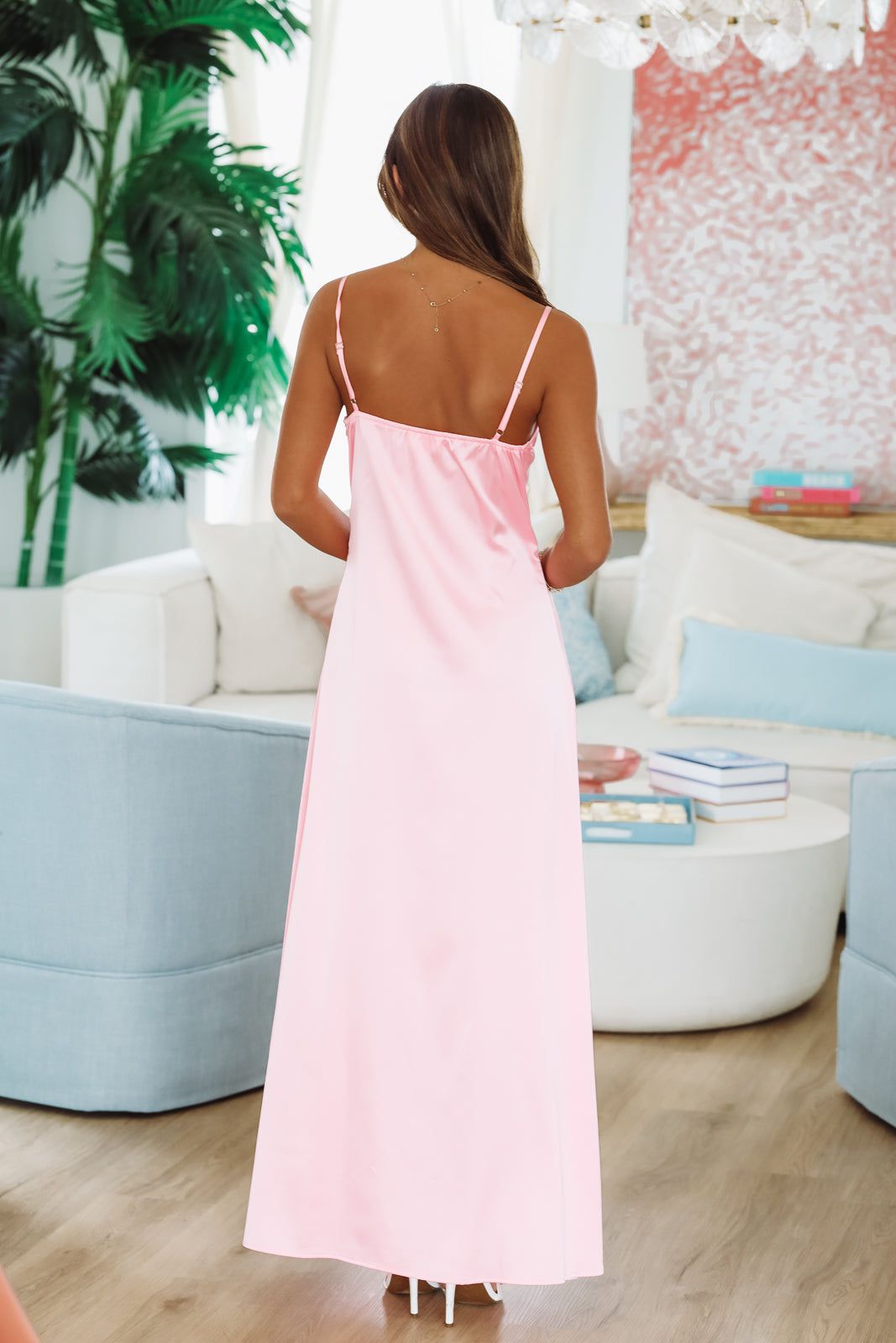 Sweet in Pink Maxi Dress - Pink