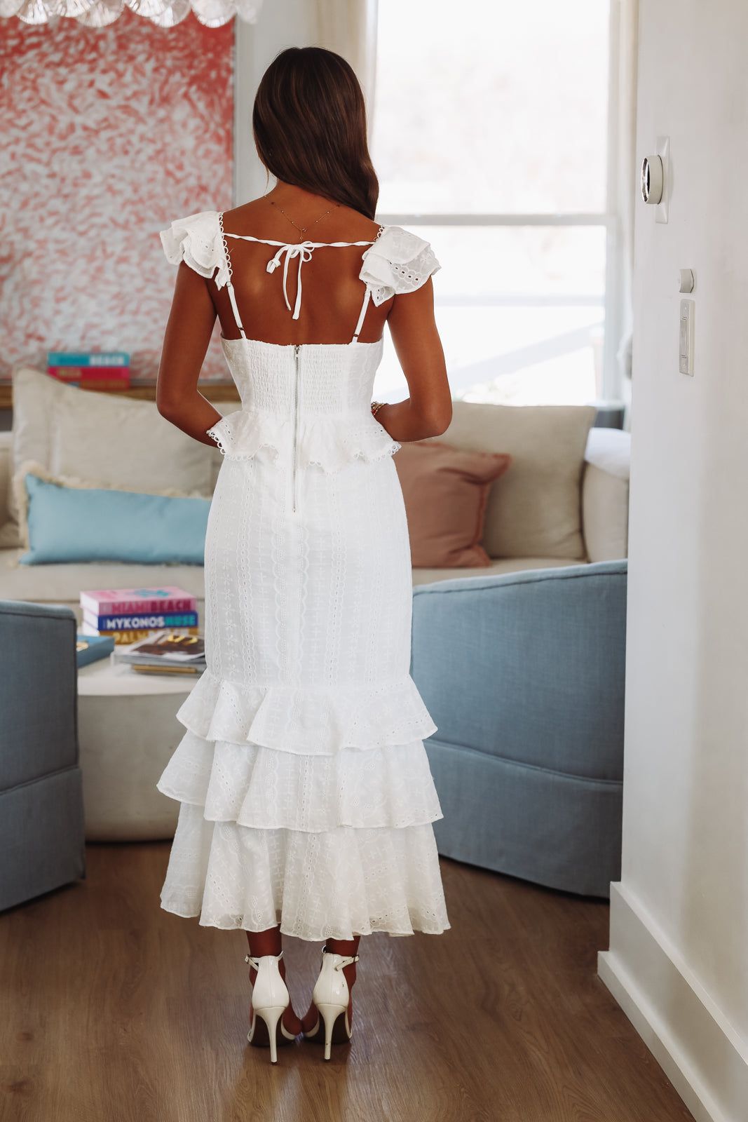 Your Beauty Midi Dress - White