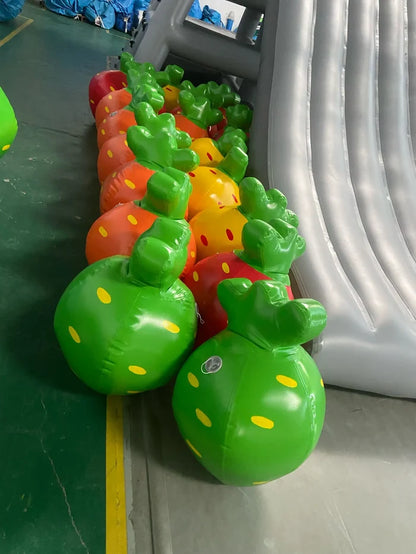 Inflatable Carrot Pulling Game Competitive Inflatable Game 16.5 FT