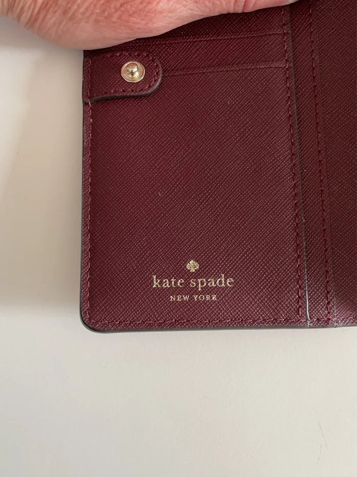 Kate Spade Vet Ej-skinnplånbok NWOT