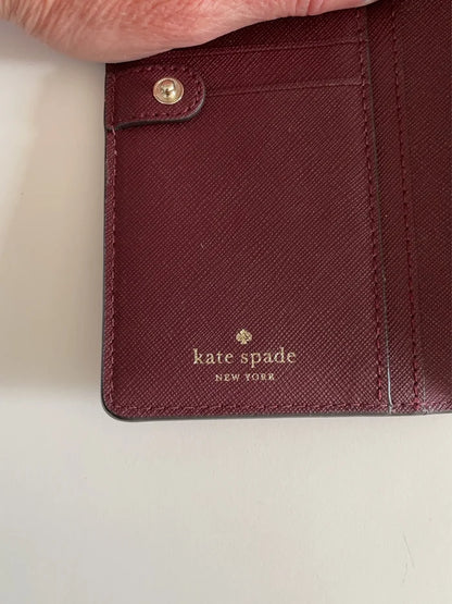 Kate Spade Vet Ej-skinnplånbok NWOT