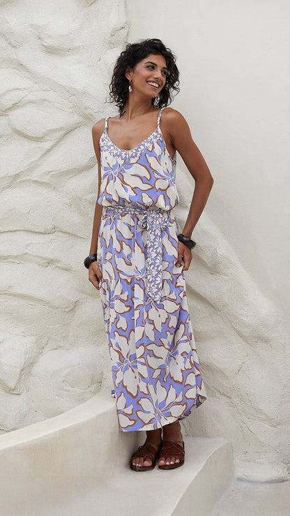 Aurelia Island Maxi Dress - Blooms Lavender
