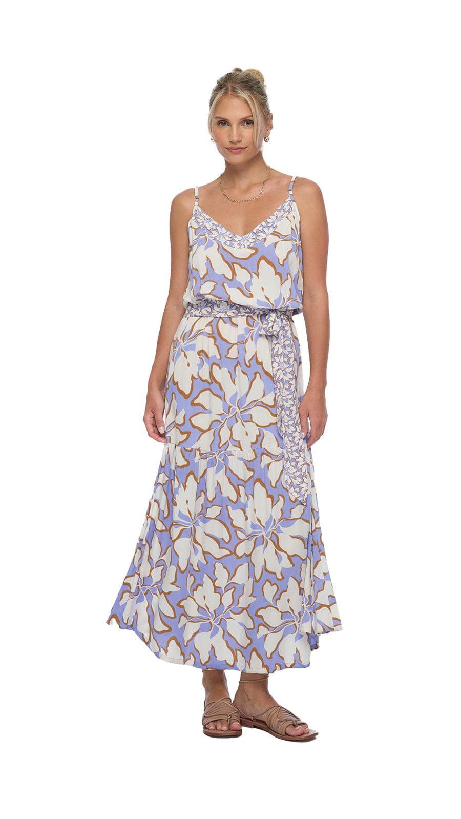 Aurelia Island Maxi Dress - Blooms Lavender