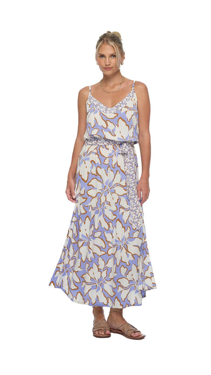 Aurelia Island Maxi Dress - Blooms Lavender