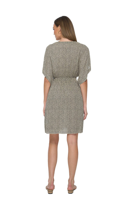 Cielo Flynn Mini Dress - Escama Black