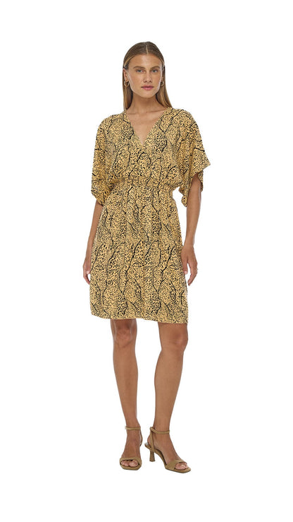 Cielo Flynn Mini Dress - Savanae Nude