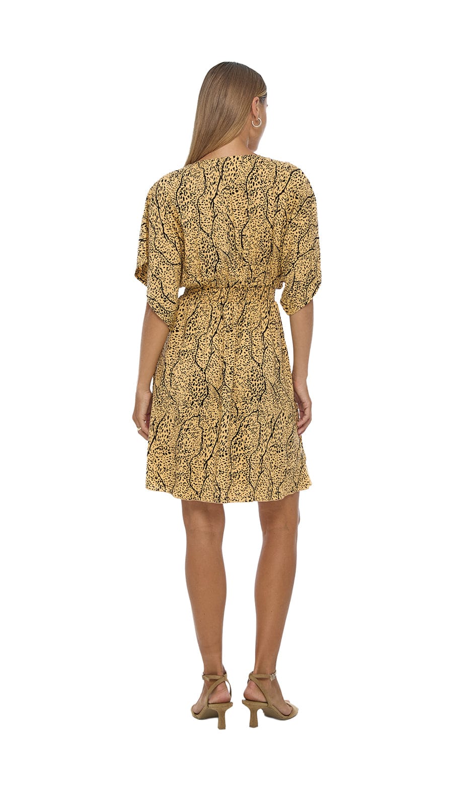 Cielo Flynn Mini Dress - Savanae Nude